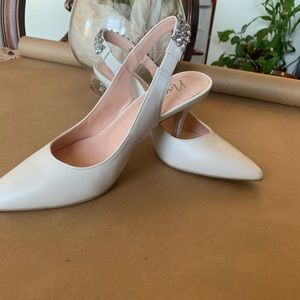 Nanette Lepore Jeweled Sling Pumps -NWOT